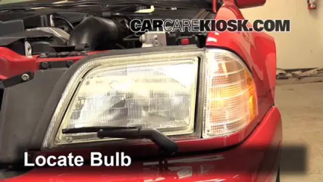 1998 Mercedes-Benz SL500 5.0L V8 Luces Luz de carretera (reemplazar foco) 